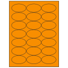 2.5" x 1.375"  Sheet Label