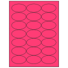 2.5" x 1.375"  Sheet Label