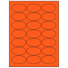 2.5" x 1.375"  Sheet Label