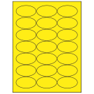 2.5" x 1.375"  Sheet Label