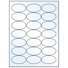 2.5" x 1.375"  Sheet Label