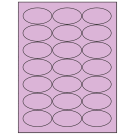 2.5" x 1.375"  Sheet Label