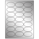 2.5" x 1.375"  Sheet Label