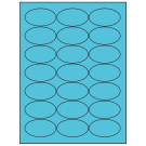2.5" x 1.375"  Sheet Label
