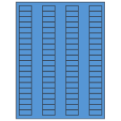 1.125" x 0.5"  Sheet Label