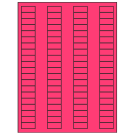 1.125" x 0.5"  Sheet Label