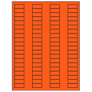1.125" x 0.5"  Sheet Label