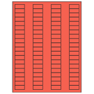 1.125" x 0.5"  Sheet Label
