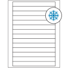 7" x 0.75"  Sheet Label