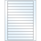 7" x 0.75"  Sheet Label