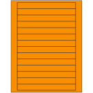 7" x 0.75"  Sheet Label