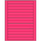 7" x 0.75"  Sheet Label