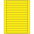 7" x 0.75"  Sheet Label