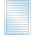 7" x 0.75"  Sheet Label