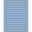 7" x 0.75"  Sheet Label