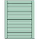 7" x 0.75"  Sheet Label