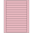 7" x 0.75"  Sheet Label