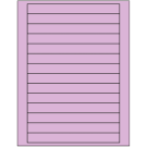 7" x 0.75"  Sheet Label