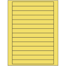 7" x 0.75"  Sheet Label