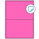 8.4375" x 5.4531"  Sheet Label