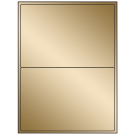 8.4375" x 5.4531"  Sheet Label