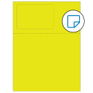 4.75" x 3"  Sheet Label