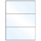 8.5" x 3.666"  Sheet Label