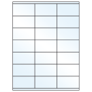 2.83" x 1.5"  Sheet Label