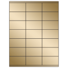 2.83" x 1.5"  Sheet Label