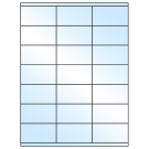 2.83" x 1.5"  Sheet Label