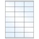 2.83" x 1.5"  Sheet Label