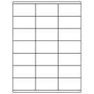 2.83" x 1.5"  Sheet Label