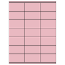 2.83" x 1.5"  Sheet Label