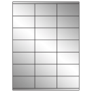 2.83" x 1.5"  Sheet Label