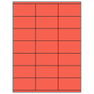 2.83" x 1.5"  Sheet Label