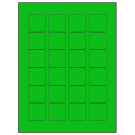 1.5" x 1.5"  Sheet Label