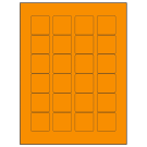 1.5" x 1.5"  Sheet Label