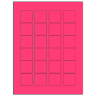1.5" x 1.5"  Sheet Label