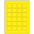 1.5" x 1.5"  Sheet Label