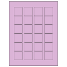 1.5" x 1.5"  Sheet Label