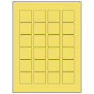 1.5" x 1.5"  Sheet Label