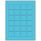 1.5" x 1.5"  Sheet Label