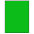 8.375" x 10.875"  Sheet Label