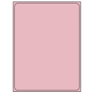 8.375" x 10.875"  Sheet Label