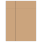 2.83" x 2.2"  Sheet Label