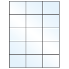 2.83" x 2.2"  Sheet Label