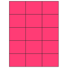 2.83" x 2.2"  Sheet Label