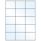 2.83" x 2.2"  Sheet Label