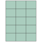 2.83" x 2.2"  Sheet Label