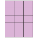 2.83" x 2.2"  Sheet Label